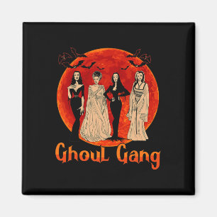 Aimant Ghoul Gang Horreur Goth Queens Halloween Mariée Am