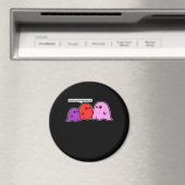 Aimant Ghouls Veut Juste Avoir Un Slogan Classique Amusan (In Situ (Lave-vaisselle))