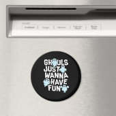 Aimant Ghouls veut juste s'amuser amusant et conception m (In Situ (Lave-vaisselle))