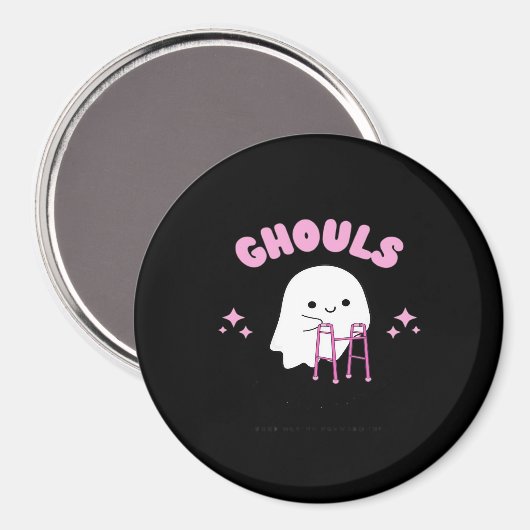 Aimant Ghouls veut juste s'amuser Funny & Sloth (Recto/Verso)