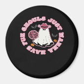 Aimant Ghouls veut juste s'amuser (Hallowee de style occi (Devant)