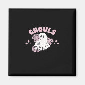 Aimant Ghouls veut juste s'amuser Halloween Art Basic Sty (Devant)