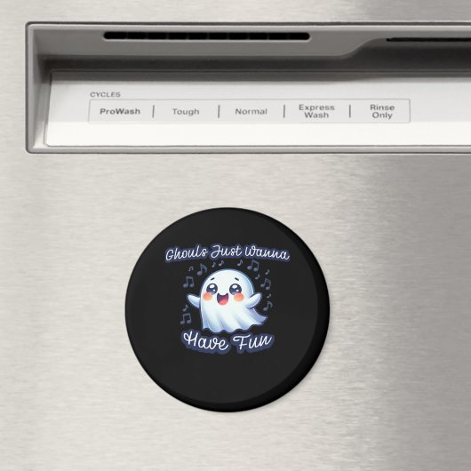 Aimant Ghouls veut juste s'amuser Sloth & Slogan (In Situ (Lave-vaisselle))