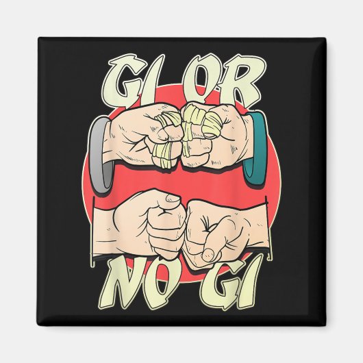 Aimant Gi de Jiu-Jitsu Brésilien ou NoGi (Devant)