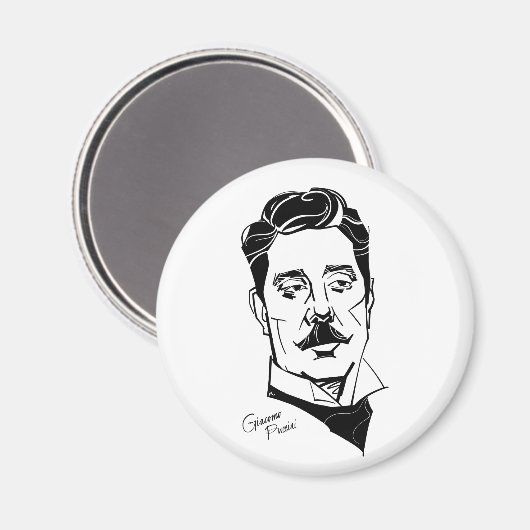 Aimant Giacomo Puccini (Recto/Verso)