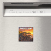 Aimant Giants Causeway Irlande du Nord Voyage Sunset (In Situ (Lave-vaisselle))