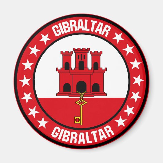Aimant Gibraltar (Devant)