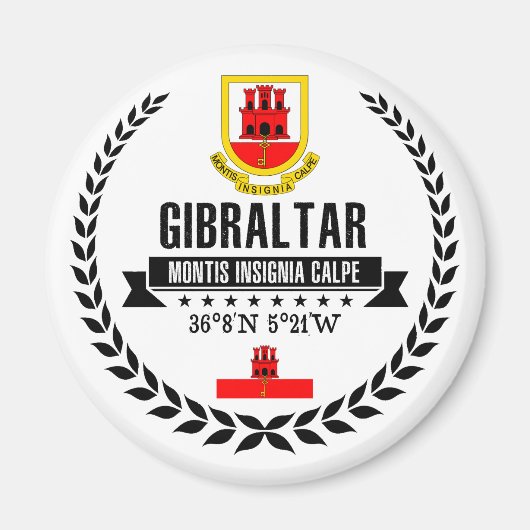 Aimant Gibraltar (Devant)