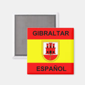 Aimant Gibraltar espagnol (Recto/Verso)