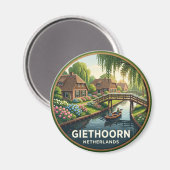 Aimant Giethoorn Pays-Bas (Recto/Verso)