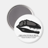 Aimant Giganotosaurus (Recto/Verso)