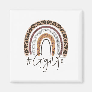 Aimant Gigi Life Mamie Cheetah Leopard Femmes Noël