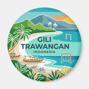 Aimant Gili Trawangan Indonésie