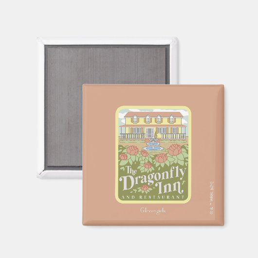 Aimant Gilmore Girls | Le Dragonfly Inn & Restaurant (Recto/Verso)
