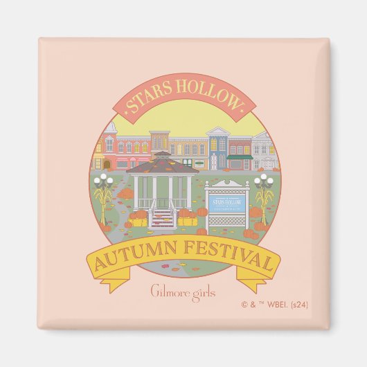 Aimant Gilmore Girls | Stars Hollow Festival d'automne (Devant)