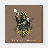 Aimant GIMLI™ Avec Collage Vecteur Ax (Devant)