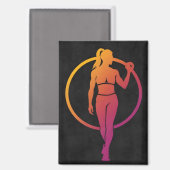 Aimant gimnastique (Recto/Verso)