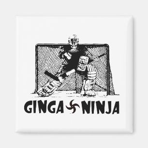Aimant Ginga Ninja - gardien de but d'hockey