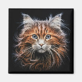 Aimant Ginger Cat (Devant)