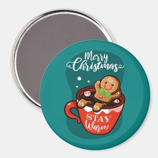 Aimant Gingerbread Cookie Imán (Recto/Verso)