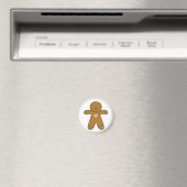 Aimant GingerBread Man Christmas Cookie (In Situ (Lave-vaisselle))