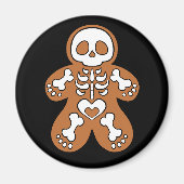 Aimant Gingerbread Skeleton Man (Devant)