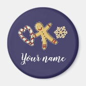 Aimant Gingerbreadman Love (Devant)