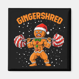 Aimant Gingershred Drôle Bonhomme en pain d'épices Gymnas