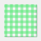 Aimant Gingham vert (Devant)