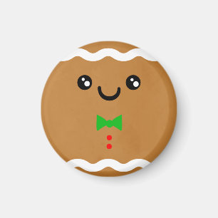 Aimant Gingpain homme drôle Noël gingembre homme pain