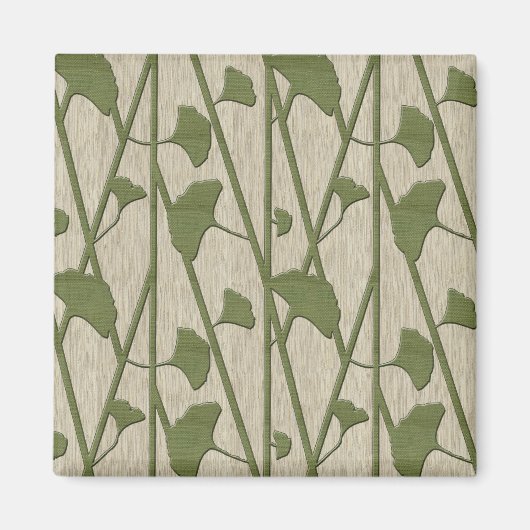 Aimant ginkgo biloba (Devant)