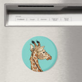 Aimant girafe (In Situ (Lave-vaisselle))