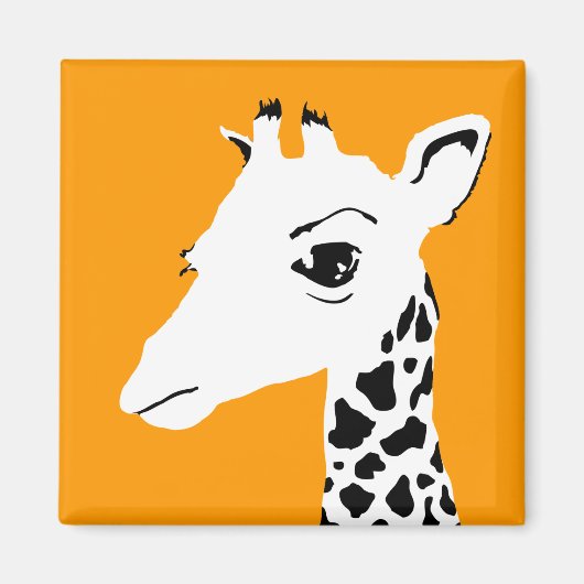 Aimant girafe (Devant)