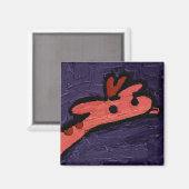 Aimant girafe mignonne (Recto/Verso)