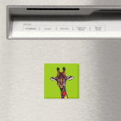 Aimant Giraffe arc-en-ciel (In Situ (Lave-vaisselle))