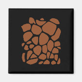 Aimant Giraffe Imprimer do-it-yourself costume Halloween (Devant)