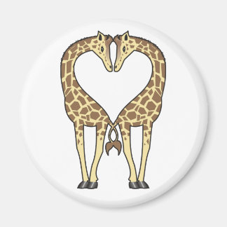 Aimant Giraffe Love