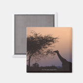 Aimant Giraffe réticulée 2 (Recto/Verso)