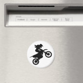 Aimant Girl Dirt Bike (In Situ (Lave-vaisselle))