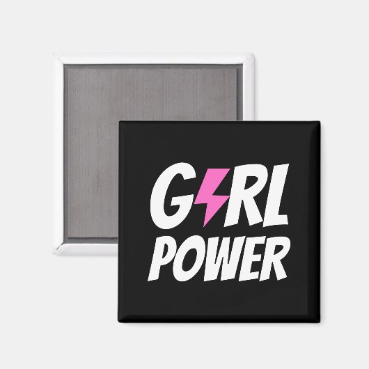 Aimant Girl Power (Recto/Verso)