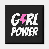 Aimant Girl Power (Devant)