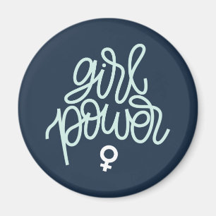 Aimant Girl Power" Féministe