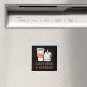 Aimant Girls Caffeine &amp; Cuddles Twinning Coffee Juice (In Situ (Lave-vaisselle))