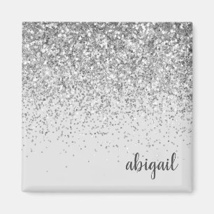 Aimant Girly Silver Parties scintillant Ajoutez Votre Pro