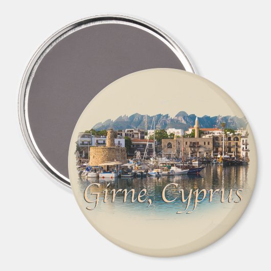 Aimant Girne Chypre : Port (Recto/Verso)