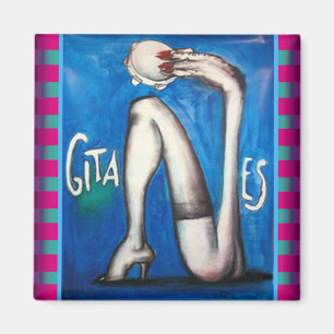 Aimant Gitanes surréaliste