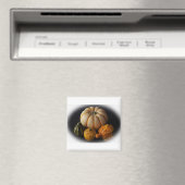 Aimant Gîtes d'automne et citrouille (In Situ (Lave-vaisselle))