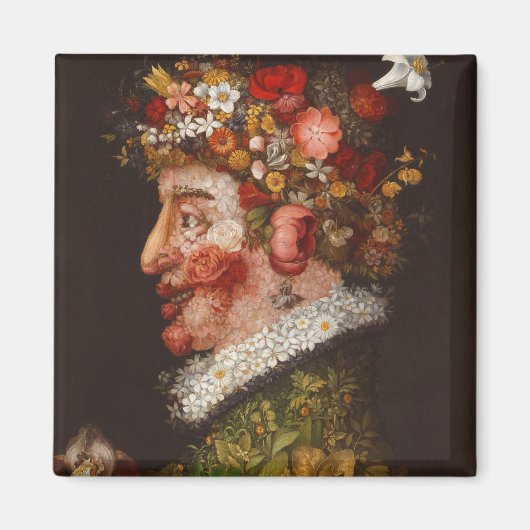 Aimant Giuseppe Arcimboldo - La Primavera (Devant)