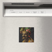 Aimant Giuseppe Arcimboldo - Quatre saisons en une tête (In Situ (Lave-vaisselle))