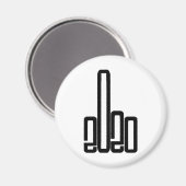 Aimant Give 2020 The Finger 2020 Sucks (Recto/Verso)